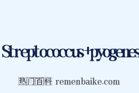Streptococcus pyogenes是什么意思的图片